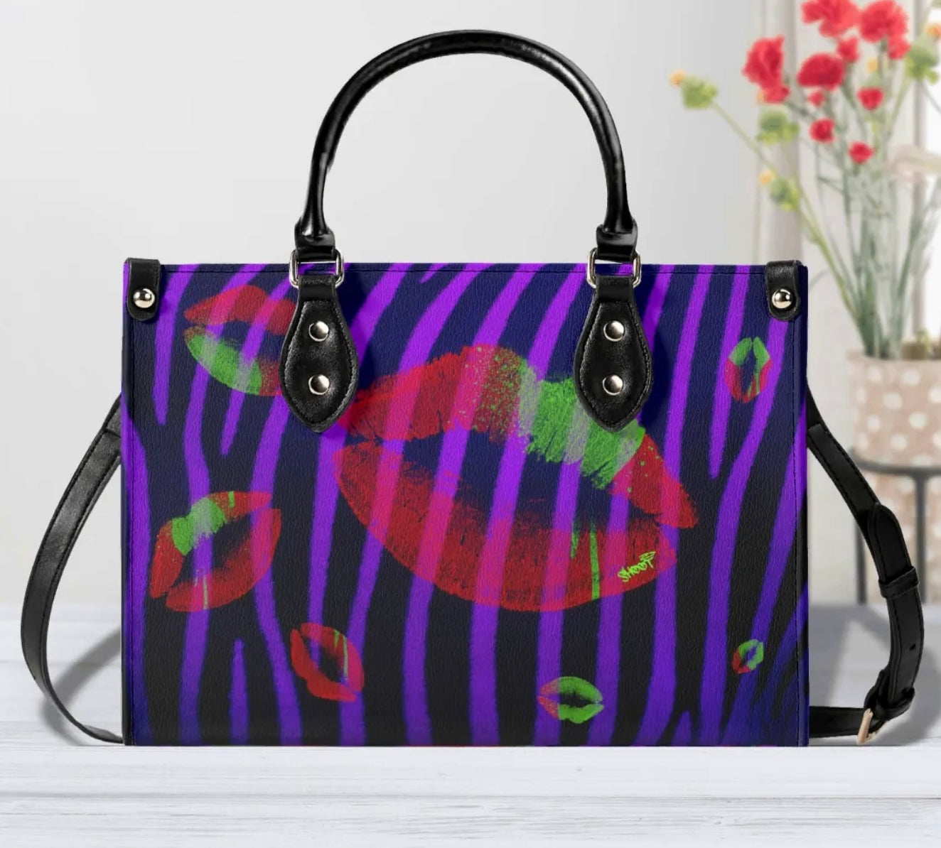 Borsa ecopelle CRAZY JUNGLE