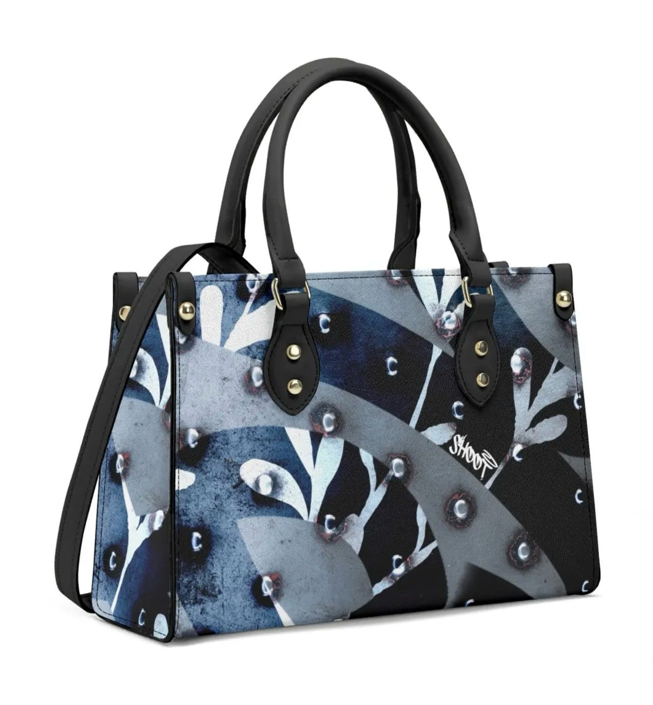 Borsa ecopelle IRON FLOWERS