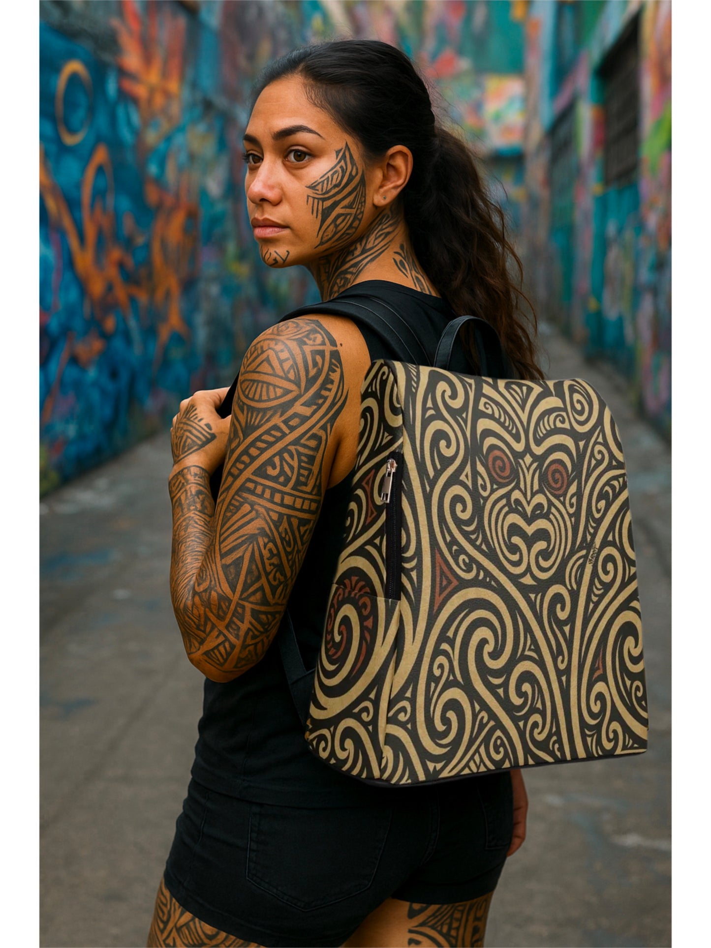 Zaino ecopelle MAORI
