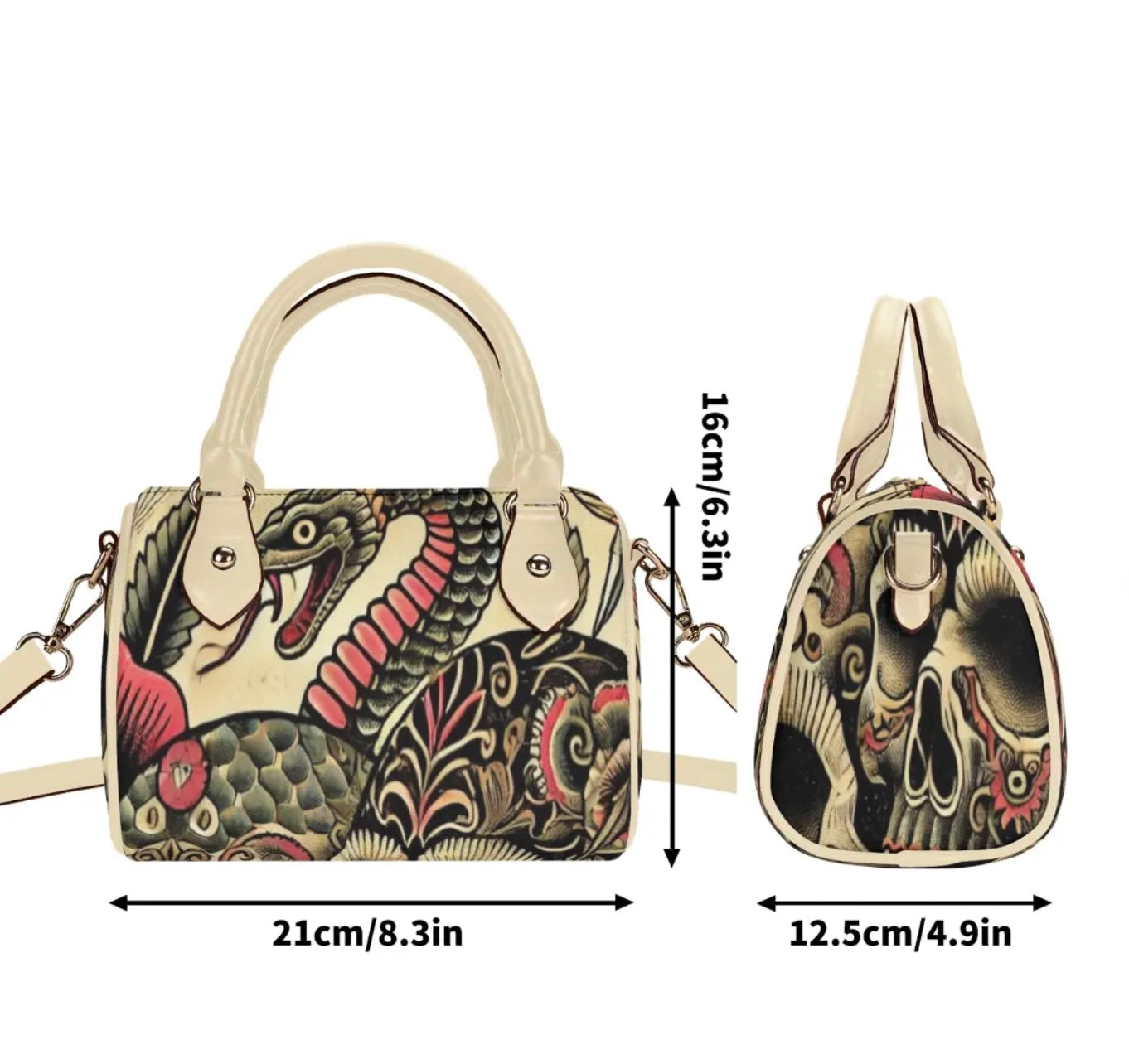 Borsa ecopelle SNAKE