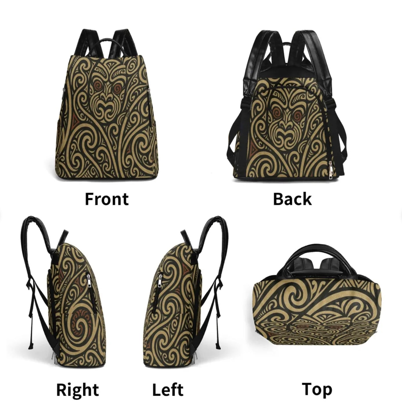 Zaino ecopelle MAORI