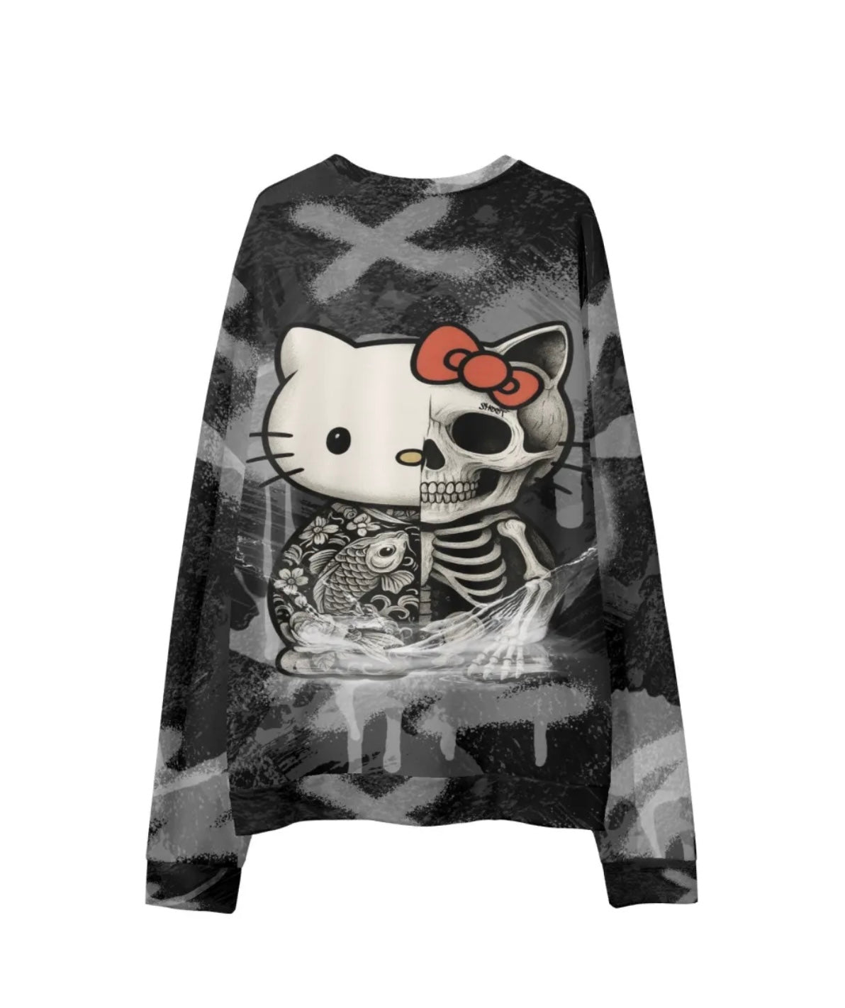 Pullover felpa KITTY BONES