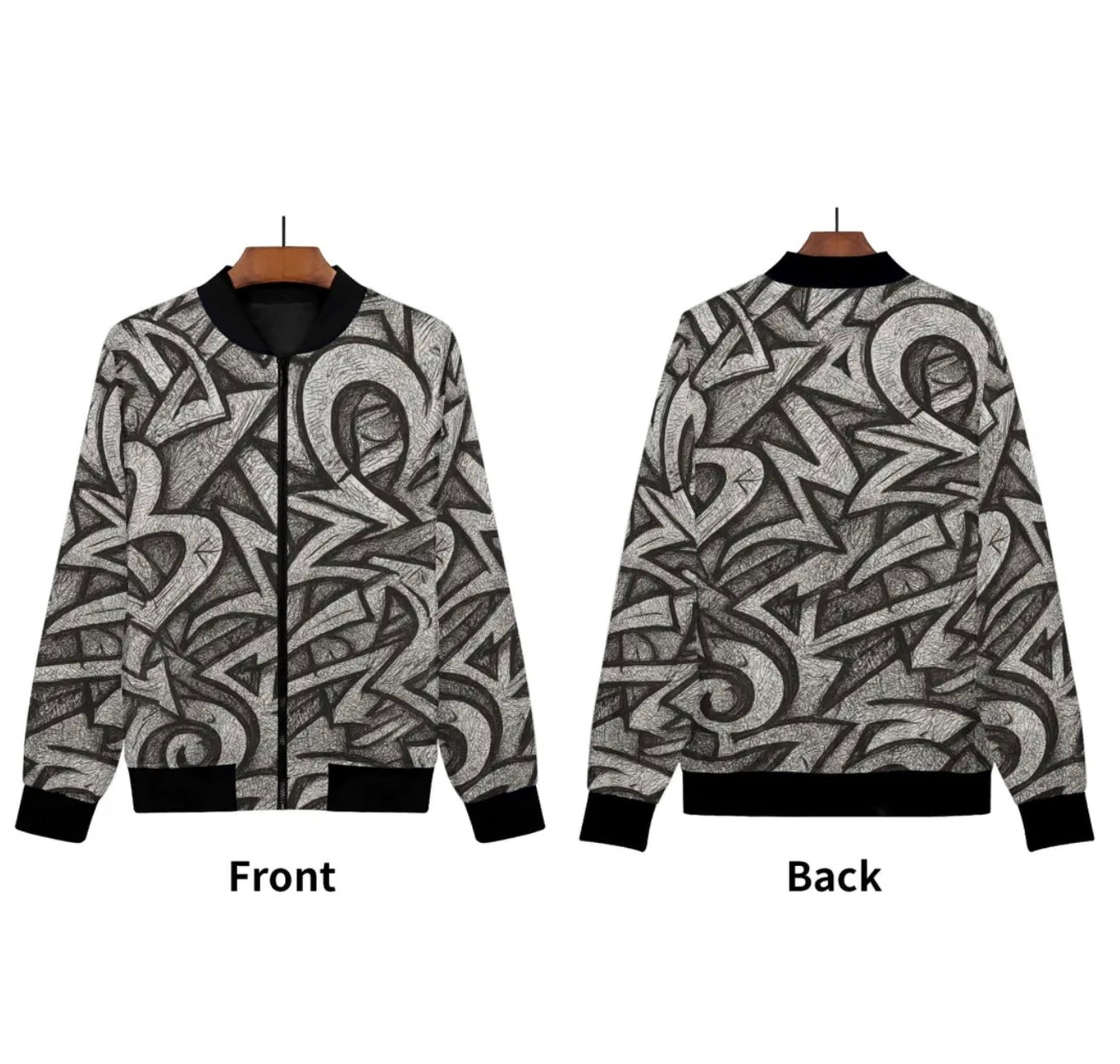 Bomber SKETCH BLACK&WHITE