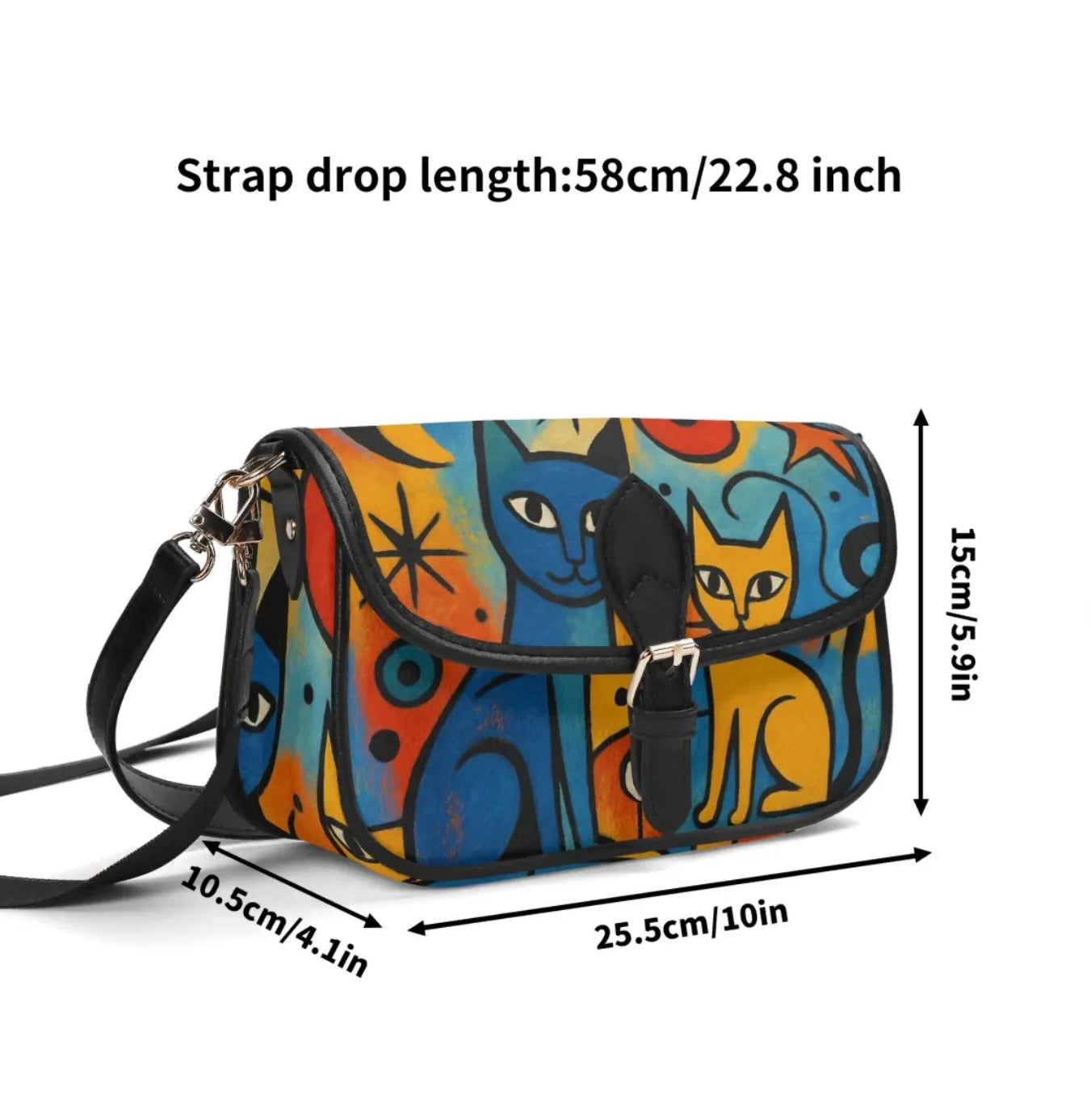 Borsa in ecopelle CATTRIBE