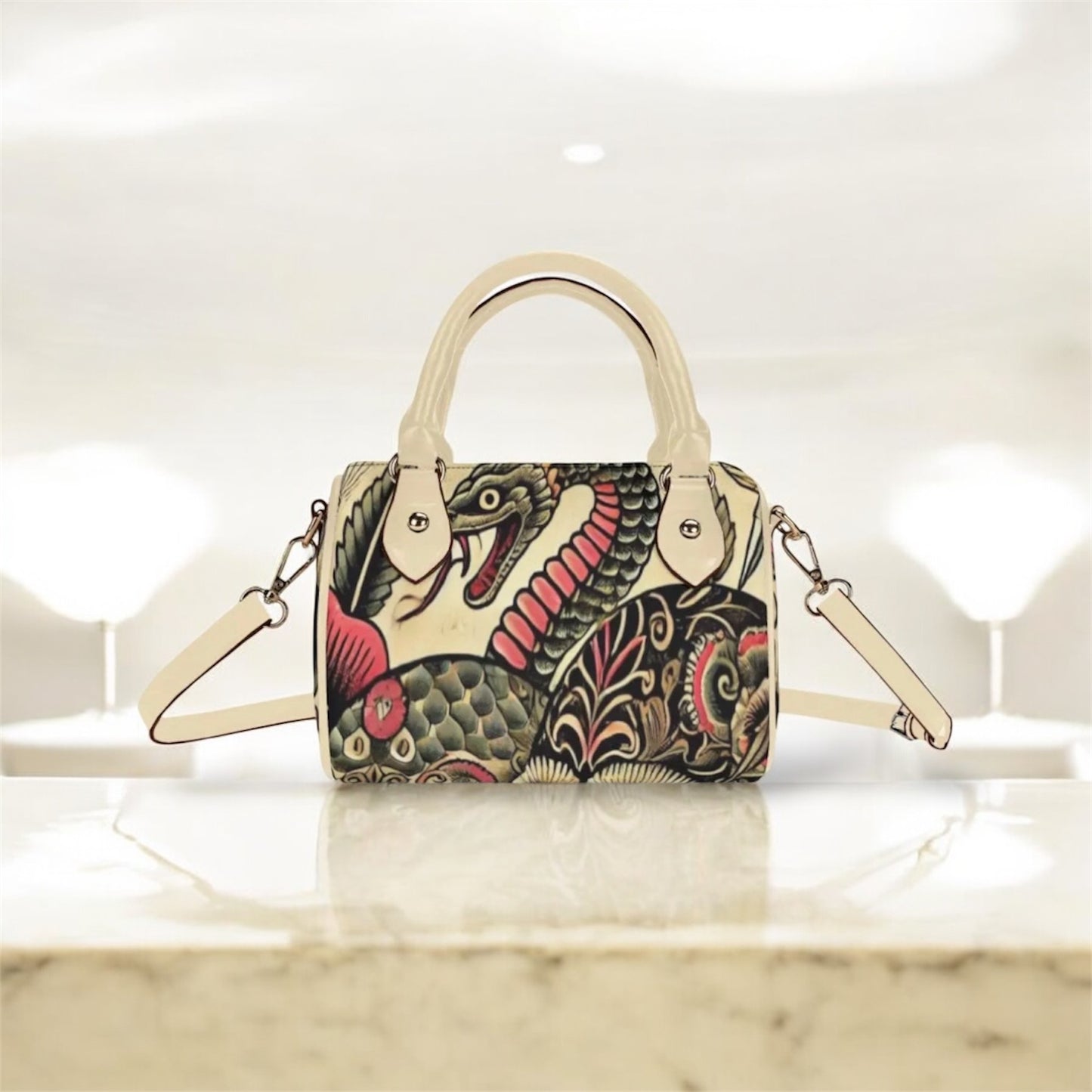 Borsa ecopelle SNAKE