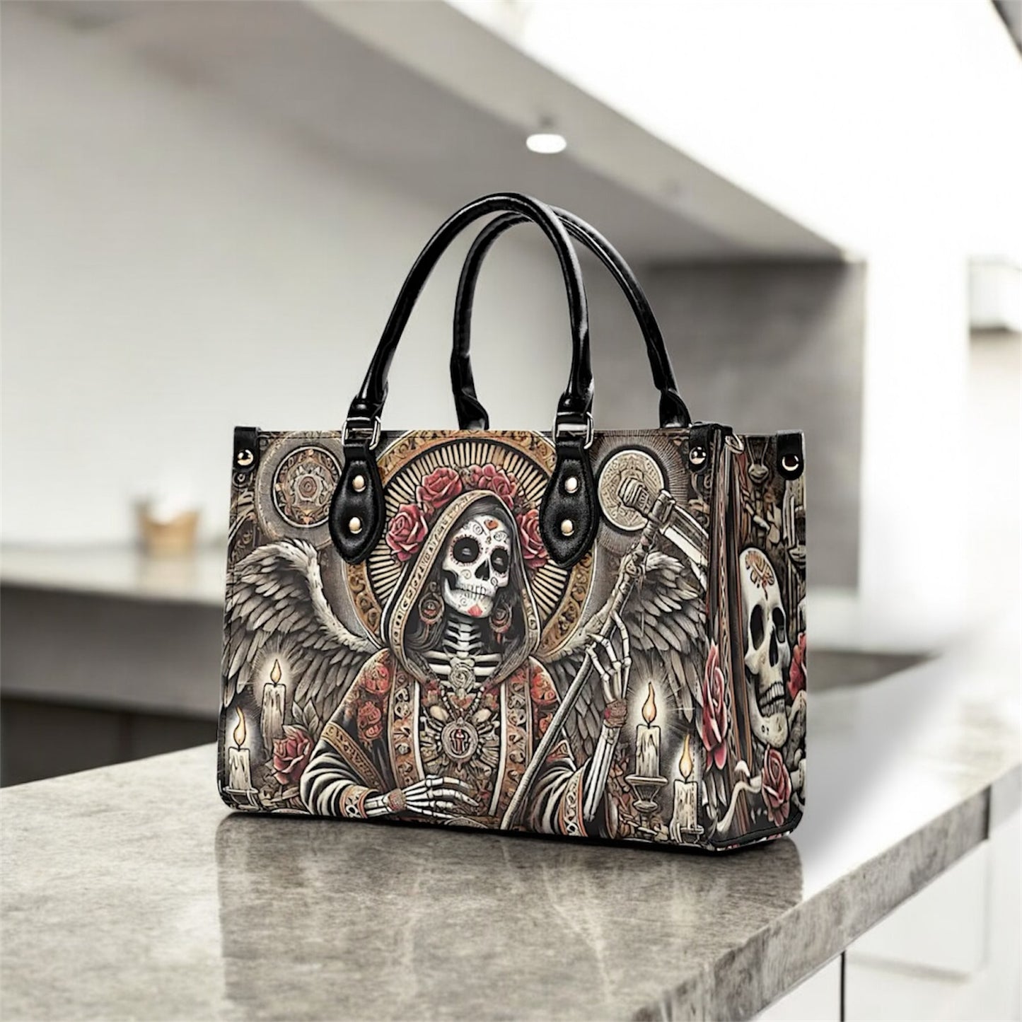 Borsa ecopelle SANTA MUERTE