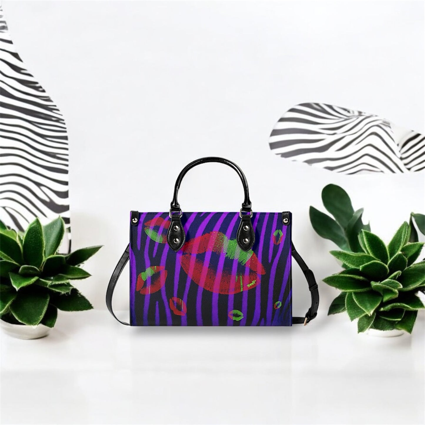 Borsa ecopelle CRAZY JUNGLE
