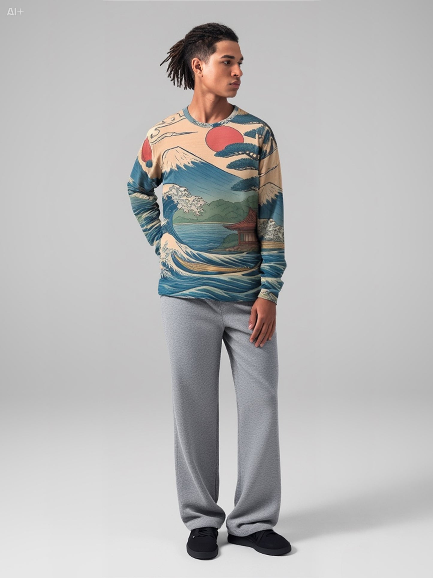 Pullover felpa FUJI FLOW