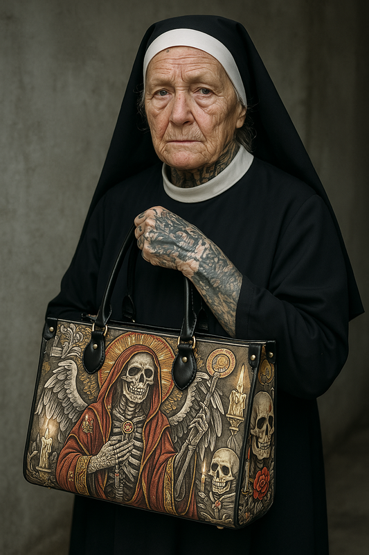 Borsa ecopelle SANTA MUERTE