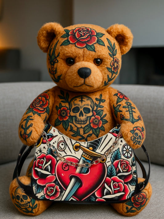 Borsa ecopelle TATTOO OLD SCHOOL