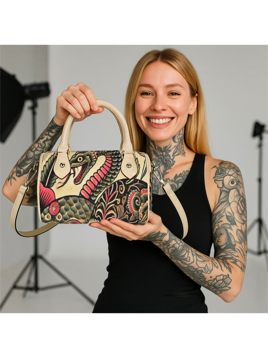 Borsa ecopelle SNAKE