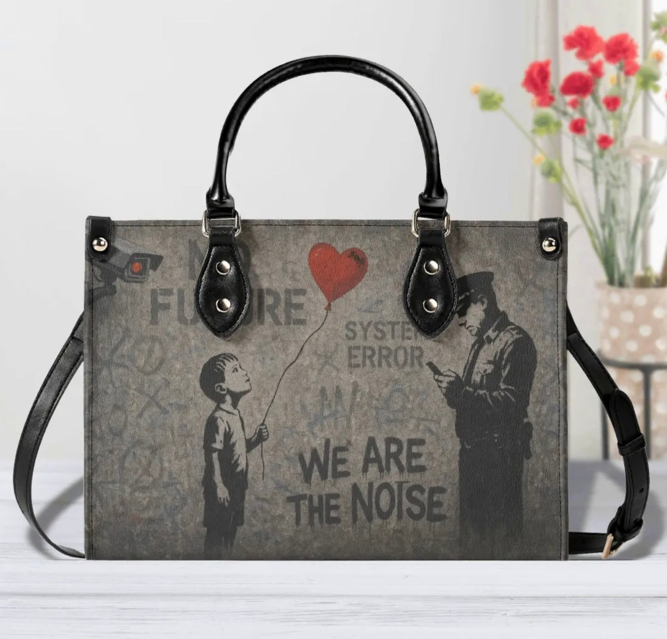 Borsa ecopelle WE ARE THE NOISE