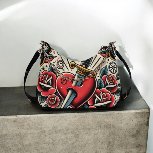 Borsa ecopelle TATTOO OLD SCHOOL